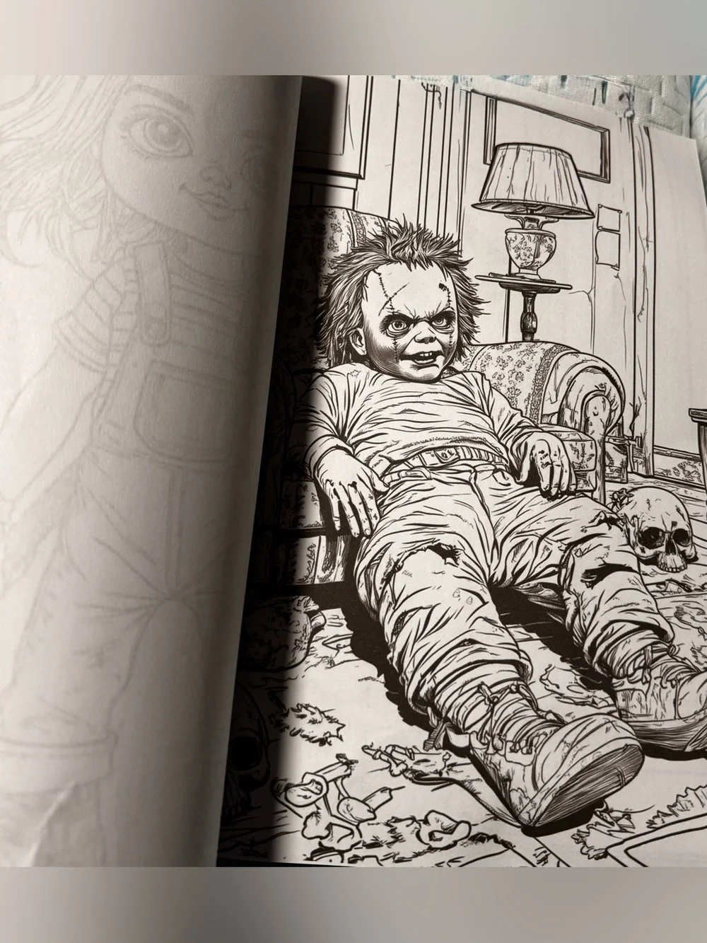 Freak of Horror, Coloring Book (NEW)